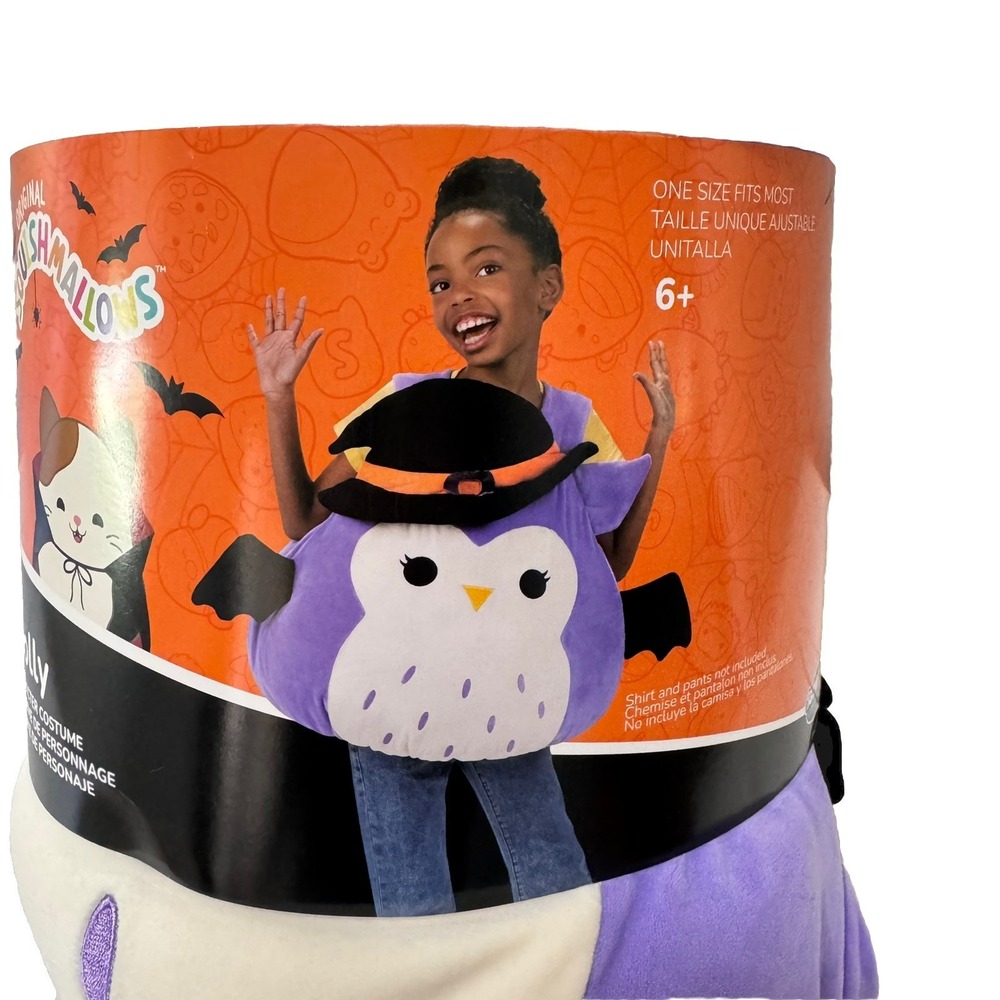 Kid's Squishmallow Holly the Owl Costume - Picture 2 of 7
